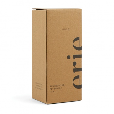Logo trade promotional gift photo of: VINGA Erie RCS recycled pet bottle 575 ML