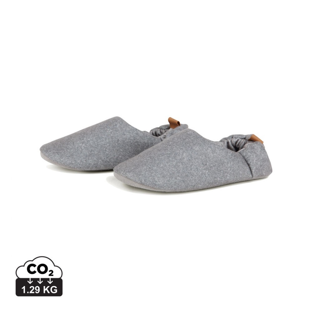 Logo trade promotional merchandise photo of: VINGA Moulton RCS RPET slippers S/M