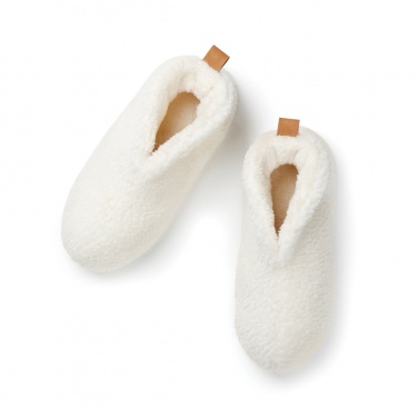 Logo trade promotional items image of: VINGA Santos RCS recycled pet cosy slippers