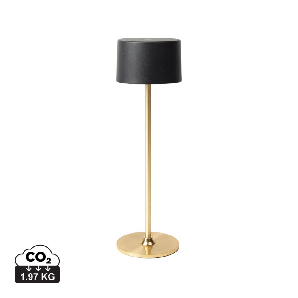 Logo trade advertising products picture of: VINGA Nauro RCS recycled ABS table lamp