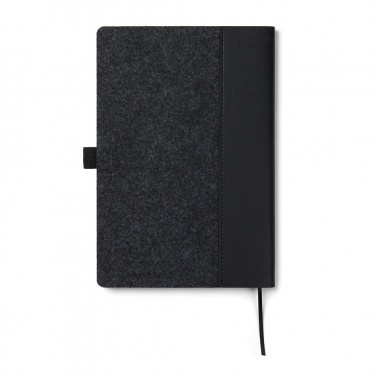 Logotrade promotional merchandise image of: VINGA Albon GRS recycled felt notebook