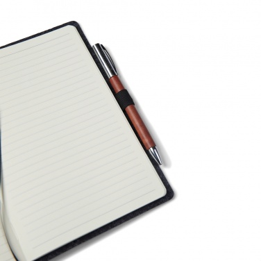 Logo trade corporate gift photo of: VINGA Albon GRS recycled felt notebook
