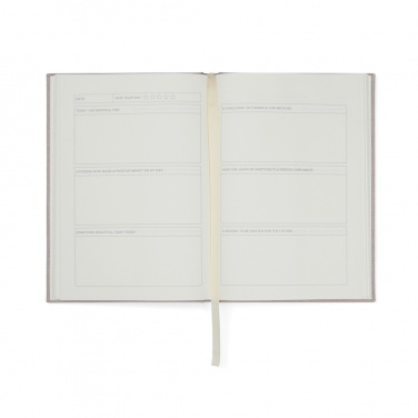 Logotrade promotional item image of: VINGA Thankfulness GRS recycled paper journal