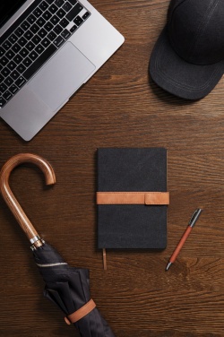 Logo trade promotional products picture of: VINGA Bosler RCS recycled paper notebook