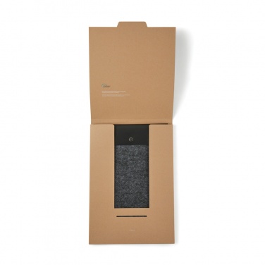 Logo trade promotional giveaways image of: VINGA Albon GRS recycled felt 15" laptop sleeve