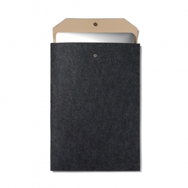 Logo trade promotional items image of: VINGA Albon GRS recycled felt 17" laptop sleeve