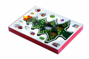 Logo trade promotional products image of: Wooden xmas tree decoration