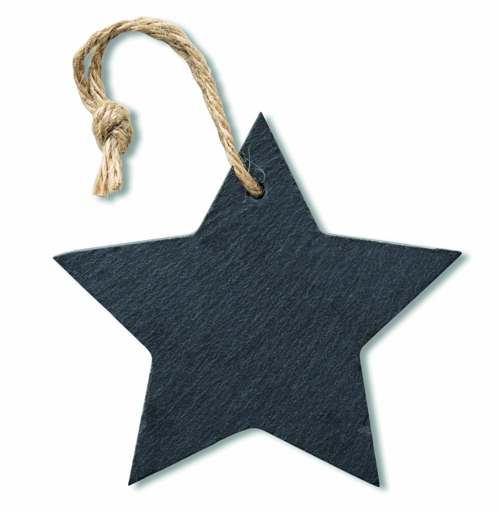 Logotrade corporate gift picture of: Slate xmas hanger star