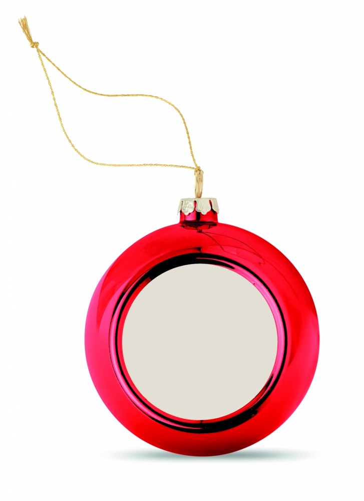 Logotrade promotional gift image of: Christmas ball for sublimation