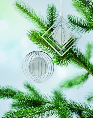 Logo trade corporate gifts image of: Circle decoration with ribbon