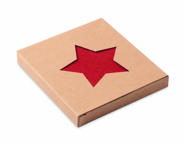 Logotrade advertising products photo of: RPET 4 felt coaster set