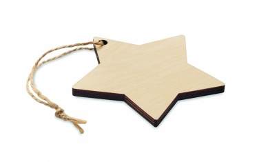 Logo trade promotional gifts image of: Christmas ornament star