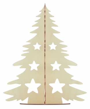 Logo trade promotional merchandise image of: DIY wooden Christmas tree