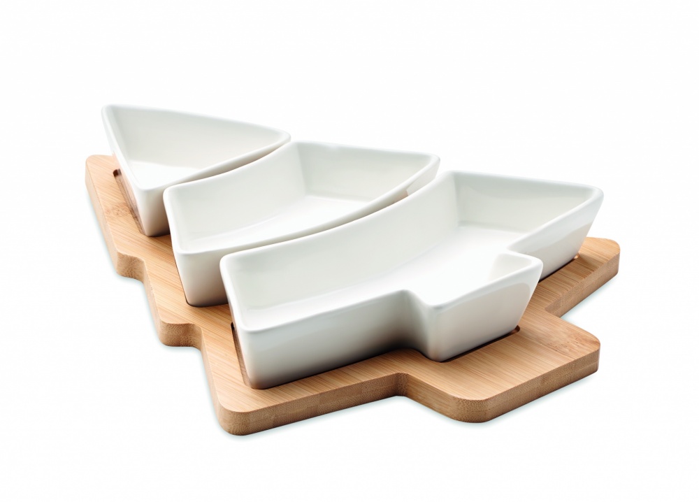 Logotrade promotional products photo of: Christmas tree serving tray
