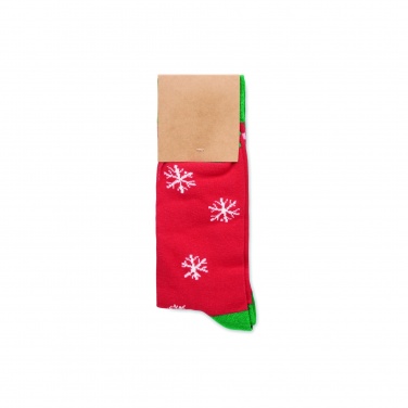 Logotrade promotional merchandise image of: Pair of Christmas socks M