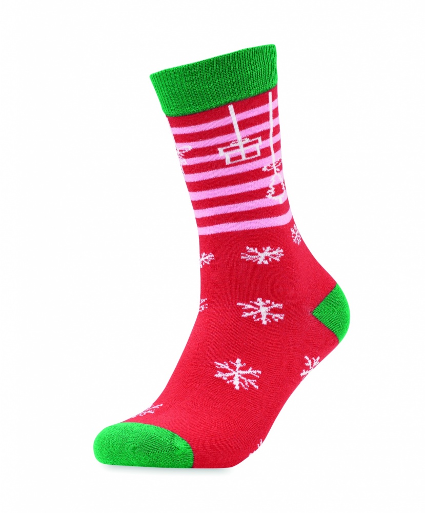 Logotrade advertising products photo of: Pair of Christmas socks L