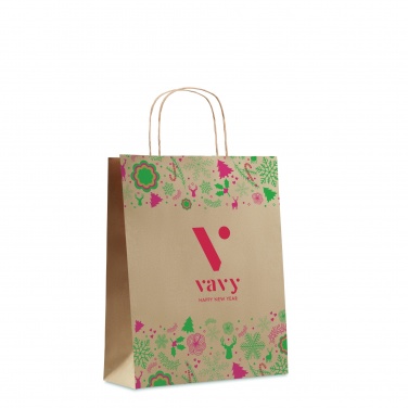Logo trade promotional gifts picture of: Gift paper bag medium