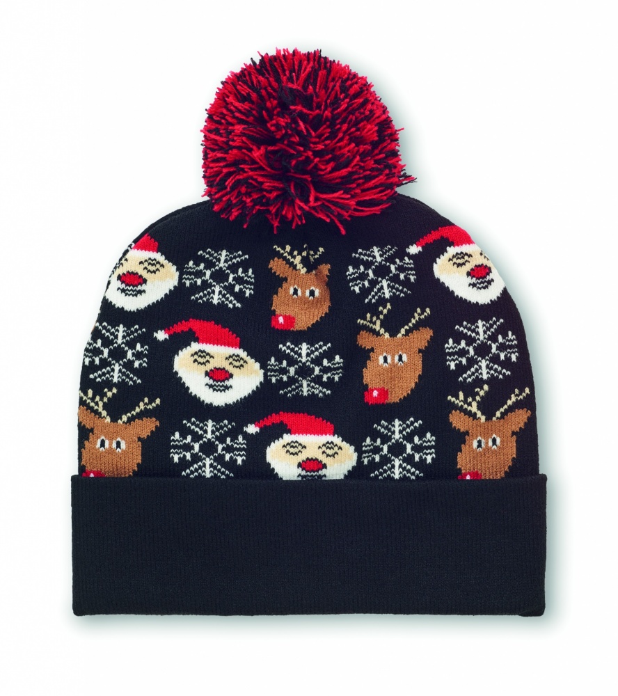 Logotrade promotional item image of: Christmas knitted beanie