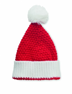 Logo trade advertising products image of: Christmas knitted beanie