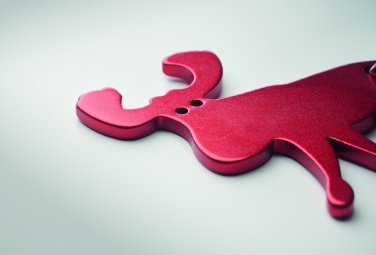 Logotrade promotional product picture of: Recycled aluminium key ring Pori