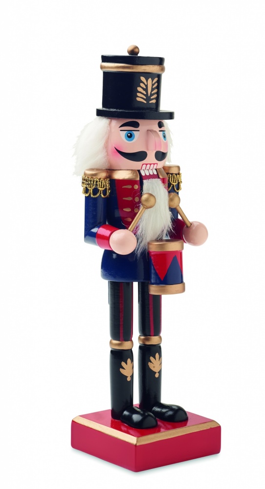 Logo trade corporate gift photo of: Nutcracker character in wood