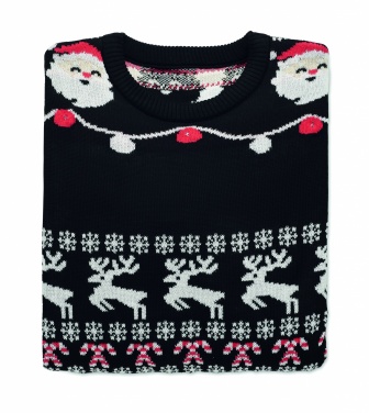 Logo trade promotional gifts image of: Christmas LED sweater L/XL