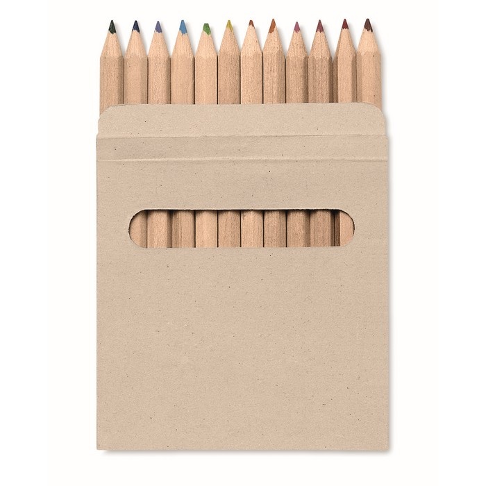 Logotrade corporate gift image of: 12 coloured pencils set