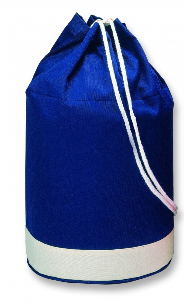Logo trade business gift photo of: Cotton duffle bag bicolour