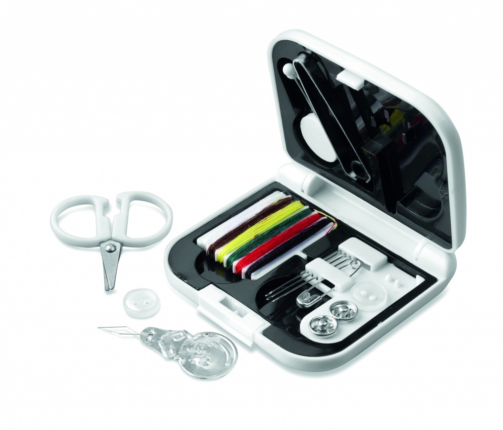 Logo trade promotional giveaway photo of: Compact sewing kit