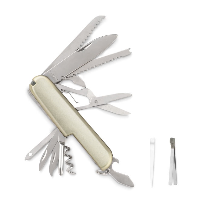 Logo trade promotional merchandise picture of: Multi-function pocket knife