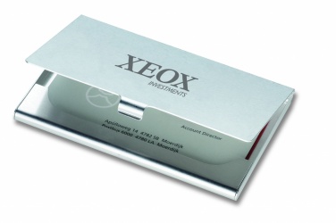 Logotrade promotional products photo of: Aluminium business card holder