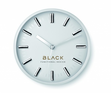 Logo trade corporate gifts picture of: Round shape wall clock