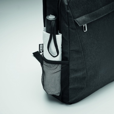 Logotrade promotional merchandise picture of: 600D RPET laptop backpack