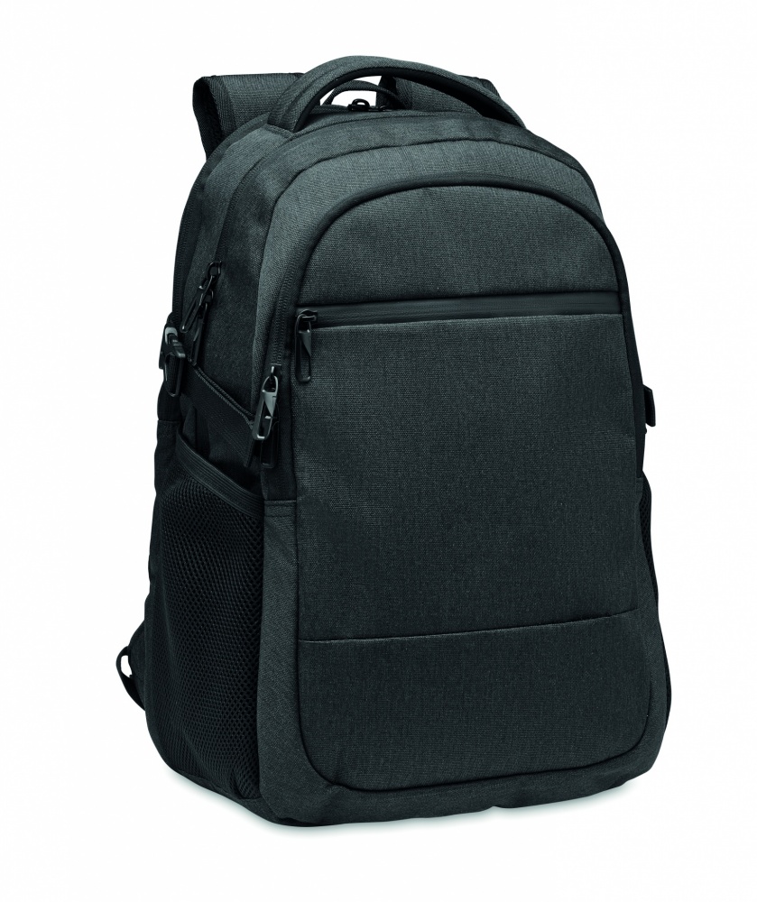 Logotrade promotional gift image of: 600D RPET laptop backpack