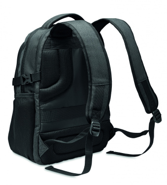 Logo trade promotional giveaway photo of: 600D RPET laptop backpack