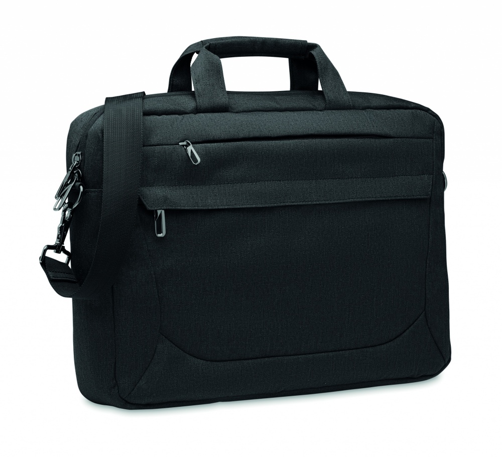 Logotrade promotional product picture of: 600 RPET laptop bag
