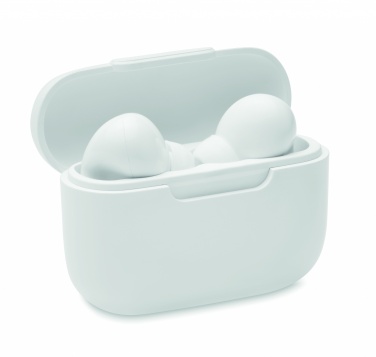 Logo trade business gifts image of: ABS TWS earbuds