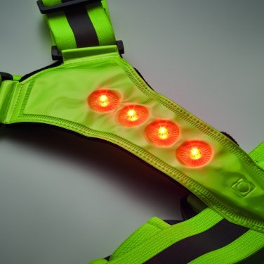 Logotrade promotional gift picture of: Reflective body belt with LED