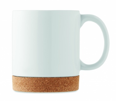 Logotrade promotional product picture of: Sublimation ceramic cork mug