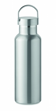 Logo trade promotional item photo of: Double wall bottle 500 ml