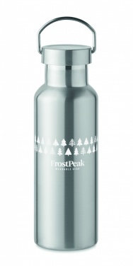Logo trade promotional giveaway photo of: Double wall bottle 500 ml