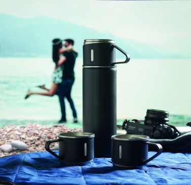 Logotrade business gifts photo of: Double wall bottle and cup set