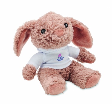 Logotrade promotional gift image of: Bunny plush wearing a hoodie