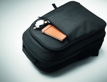 Logo trade business gifts image of: 300D RPET Cooling backpack