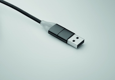 Logo trade promotional item photo of: 4 in 1 charging cable type C