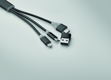 Logo trade promotional items picture of: 4 in 1 charging cable type C