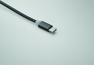 Logo trade promotional products image of: 4 in 1 charging cable type C