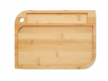 Logo trade promotional items picture of: Meal plate in bamboo