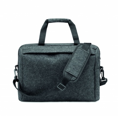 Logotrade business gifts photo of: 15 inch RPET felt laptop bag