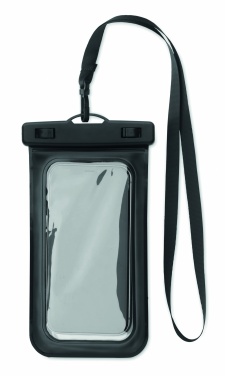 Logo trade promotional giveaways picture of: Waterproof smartphone pouch